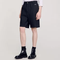 Bermuda En Denim Brut