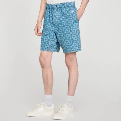 Bermuda En Denim Square Cross