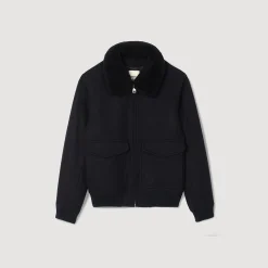 Blouson Aviateur En Laine
