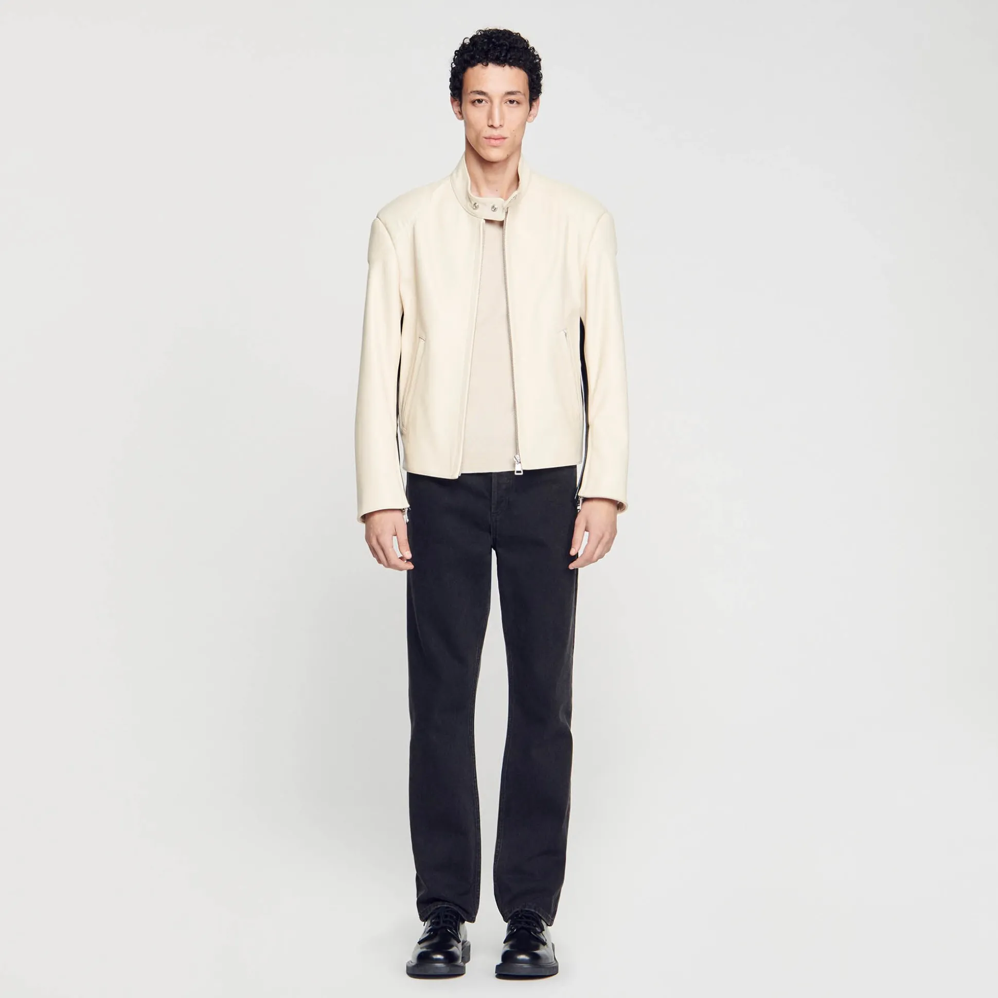 Blouson Biker En Cuir