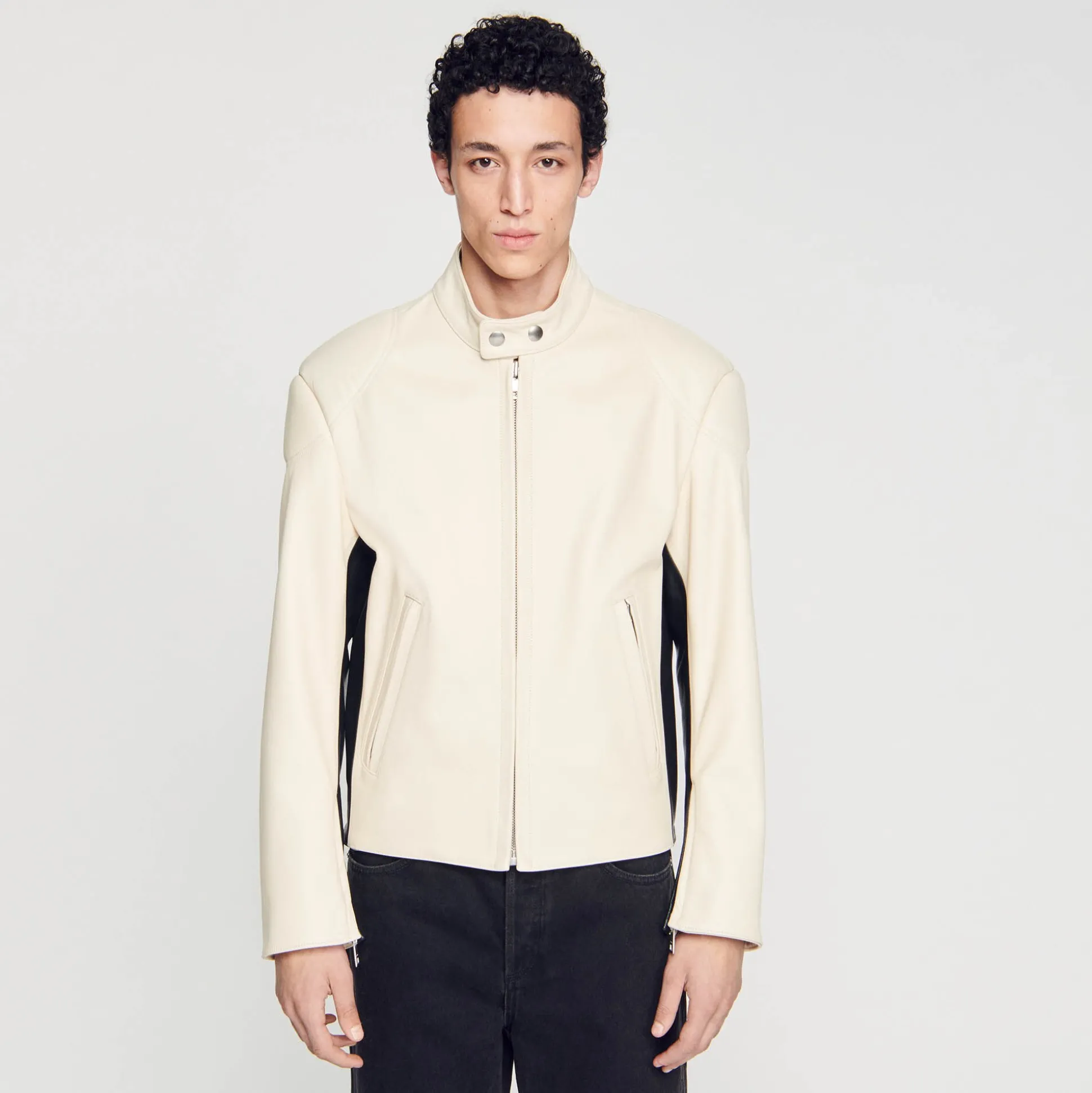 Blouson Biker En Cuir
