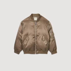 Blouson Bomber Satiné