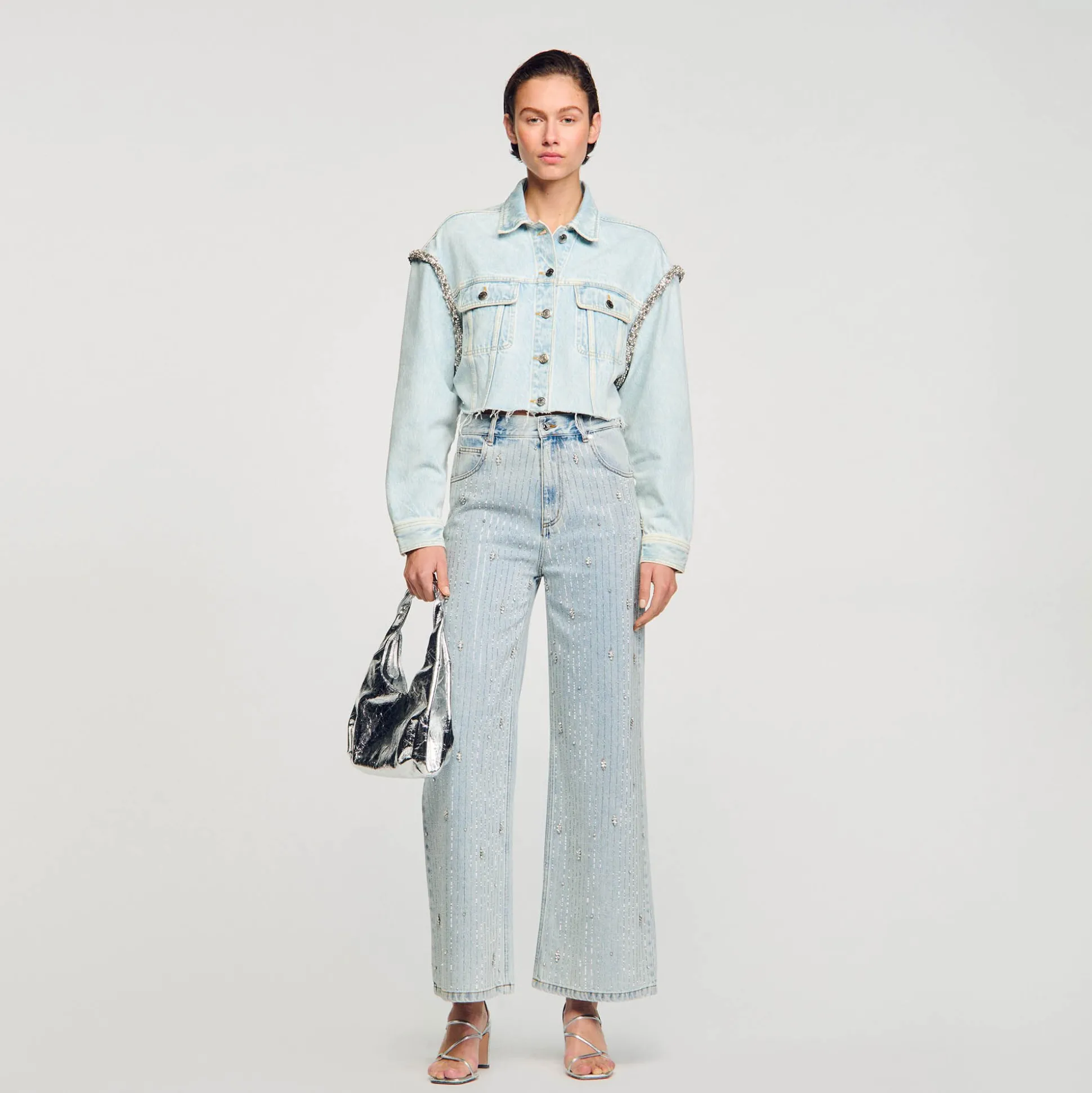 Blouson Court En Denim