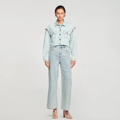 Blouson Court En Denim
