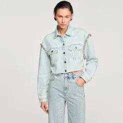 Blouson Court En Denim