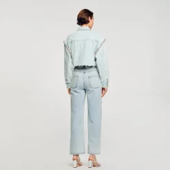 Blouson Court En Denim