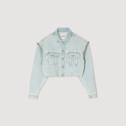 Blouson Court En Denim