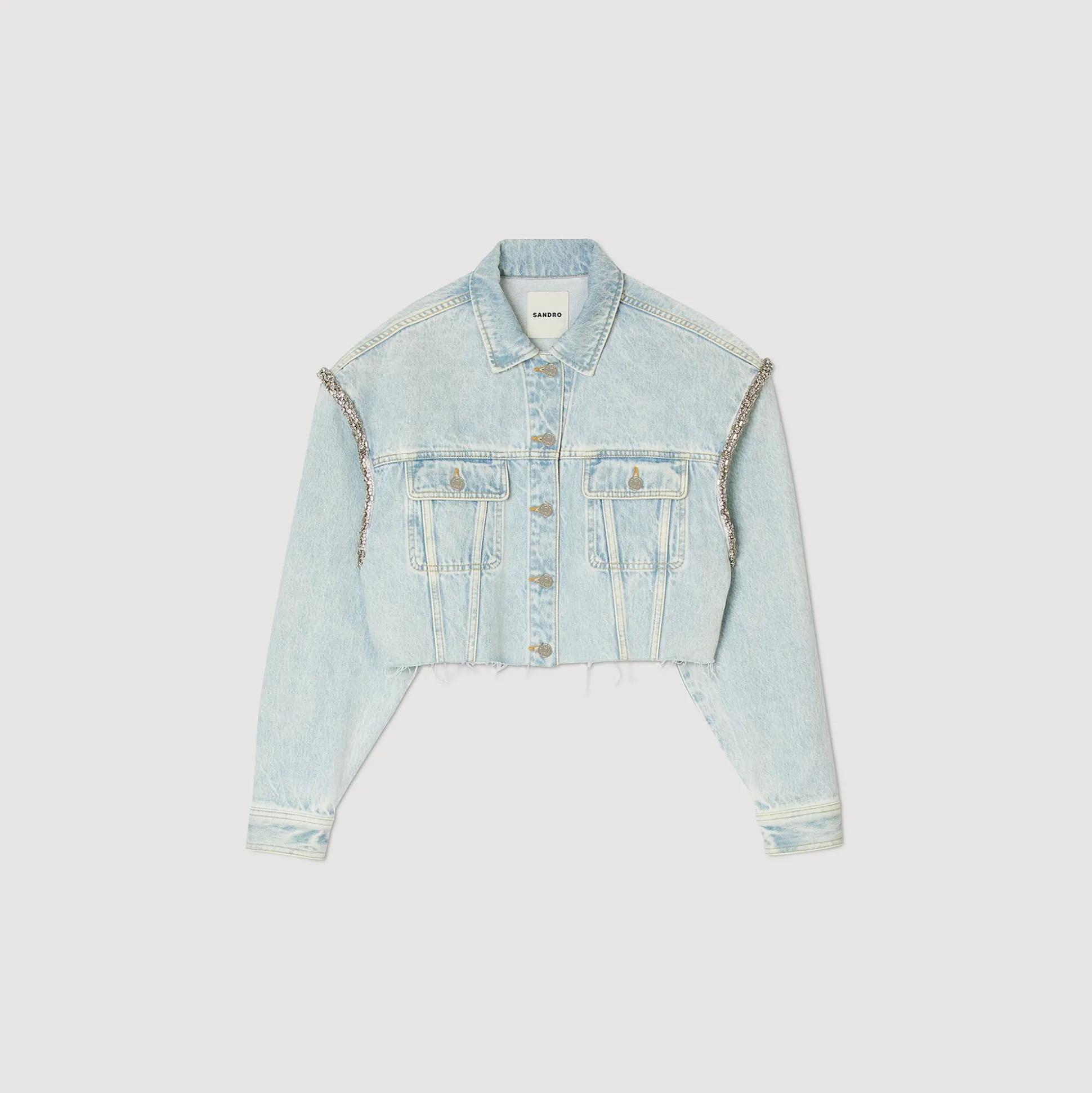 Blouson Court En Denim