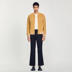 Blouson En Cuir Suédé