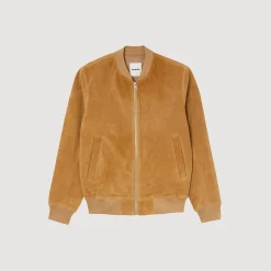 Blouson En Cuir Suédé