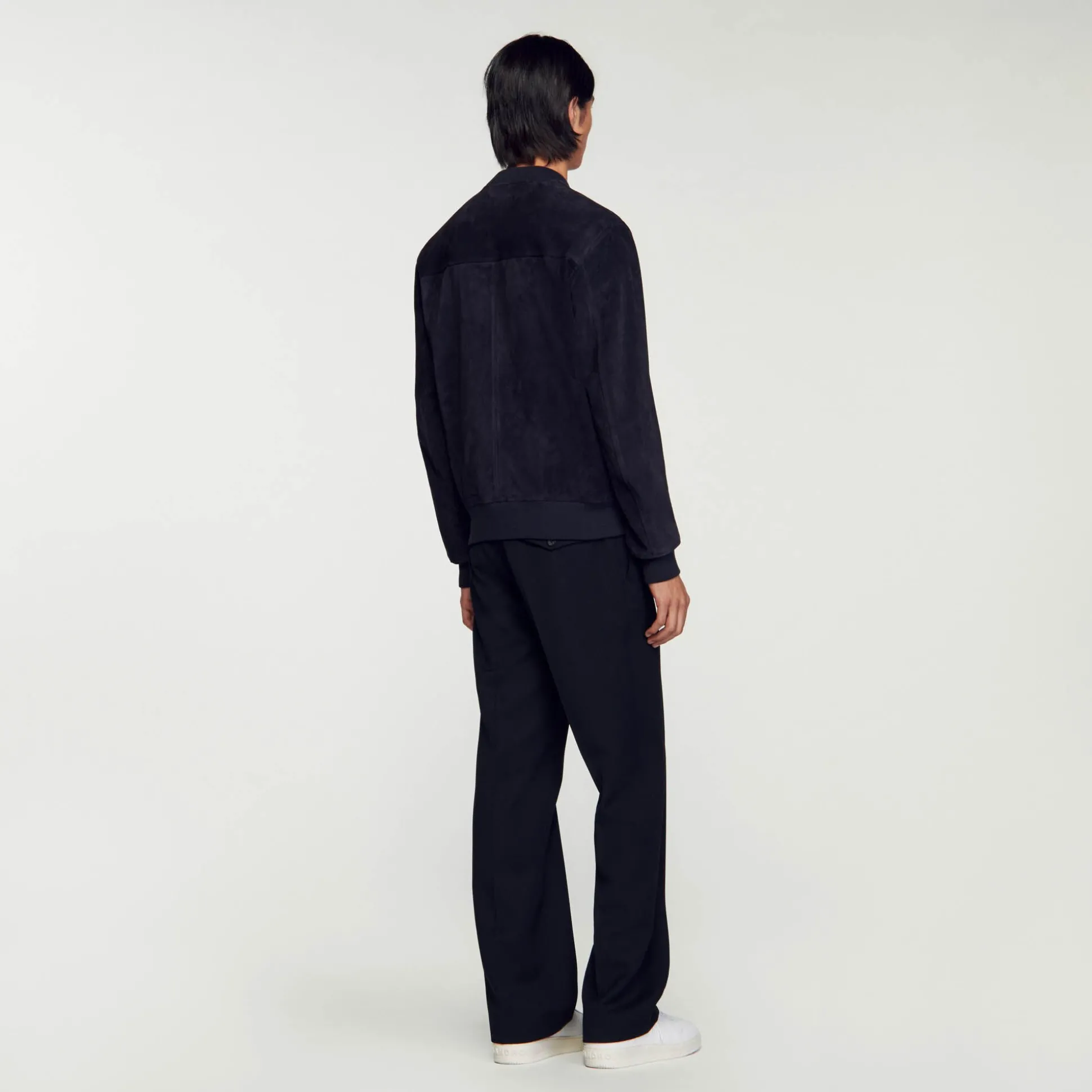Blouson En Cuir Suédé