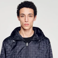 Blouson En Nylon Square Cross