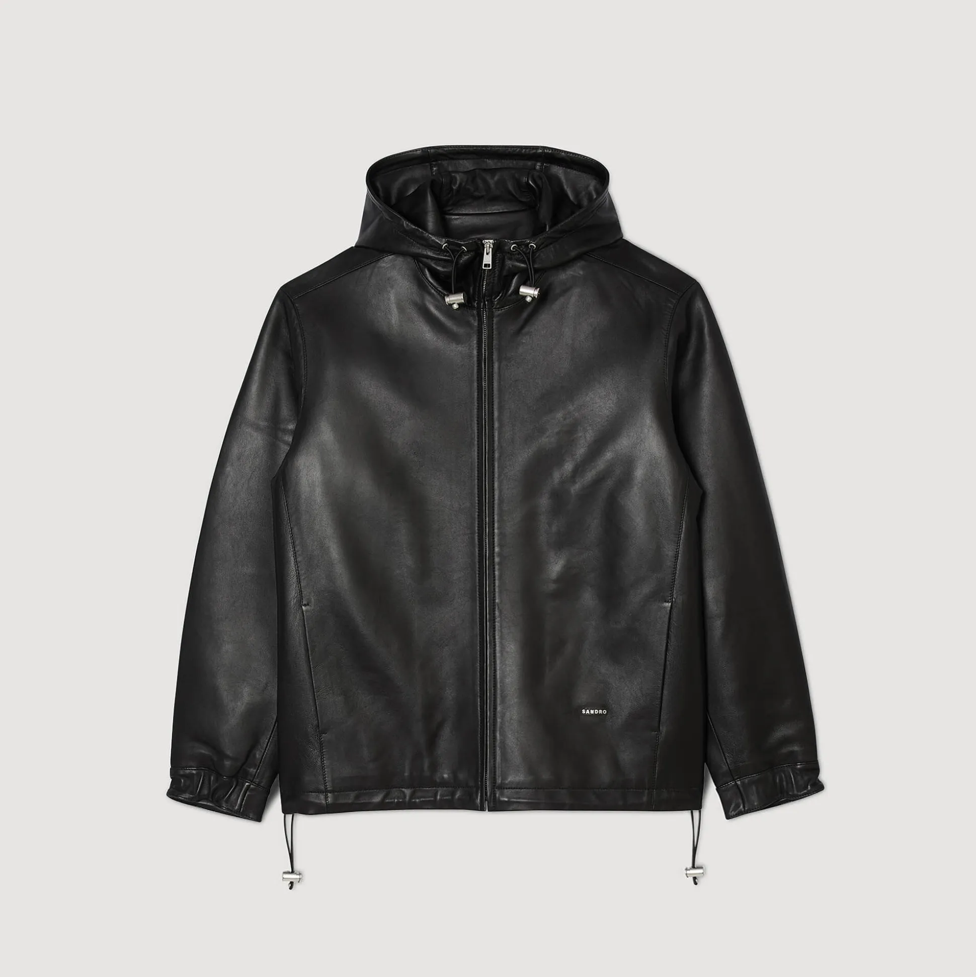 Blouson Oversize En Cuir