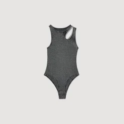Body à épaule Strassée