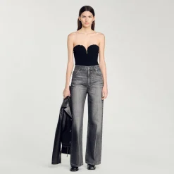 Body Bustier En Maille