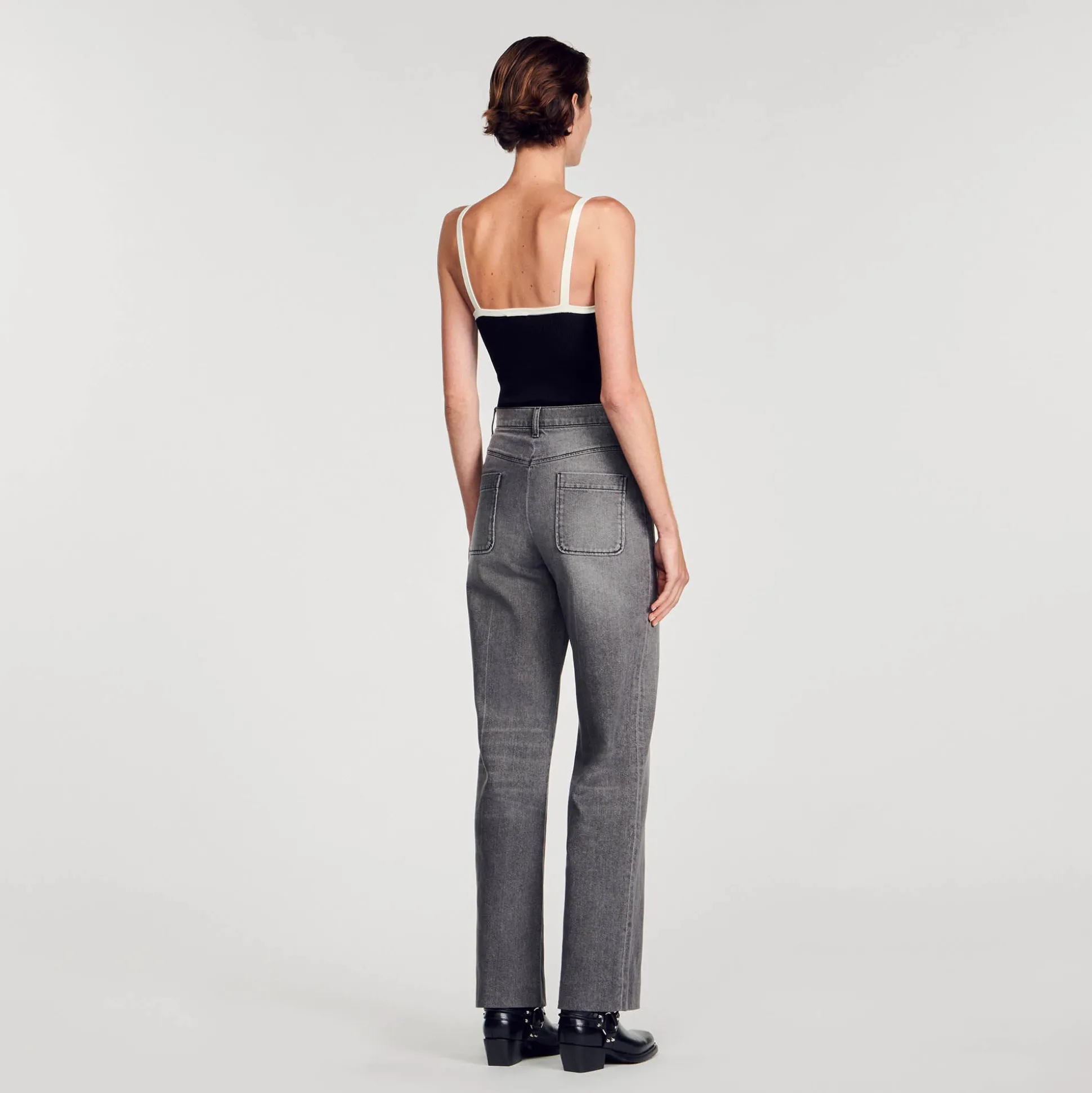 Body En Maille Bicolore