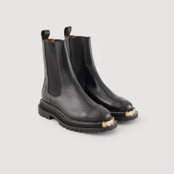 Bottines à Semelle Crantée