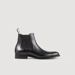 Bottines Chelsea En Cuir