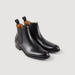 Bottines Chelsea En Cuir