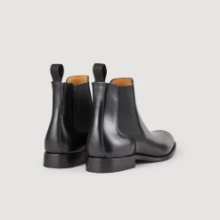 Bottines Chelsea En Cuir