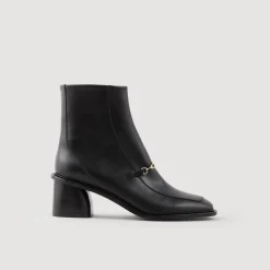 Bottines En Cuir