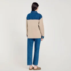 Cardicoat En Maille Et Jean