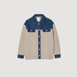 Cardicoat En Maille Et Jean