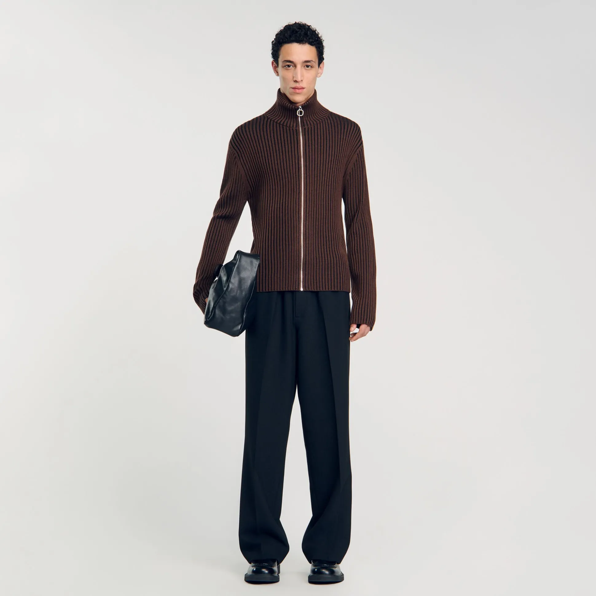 Cardigan Côtelé