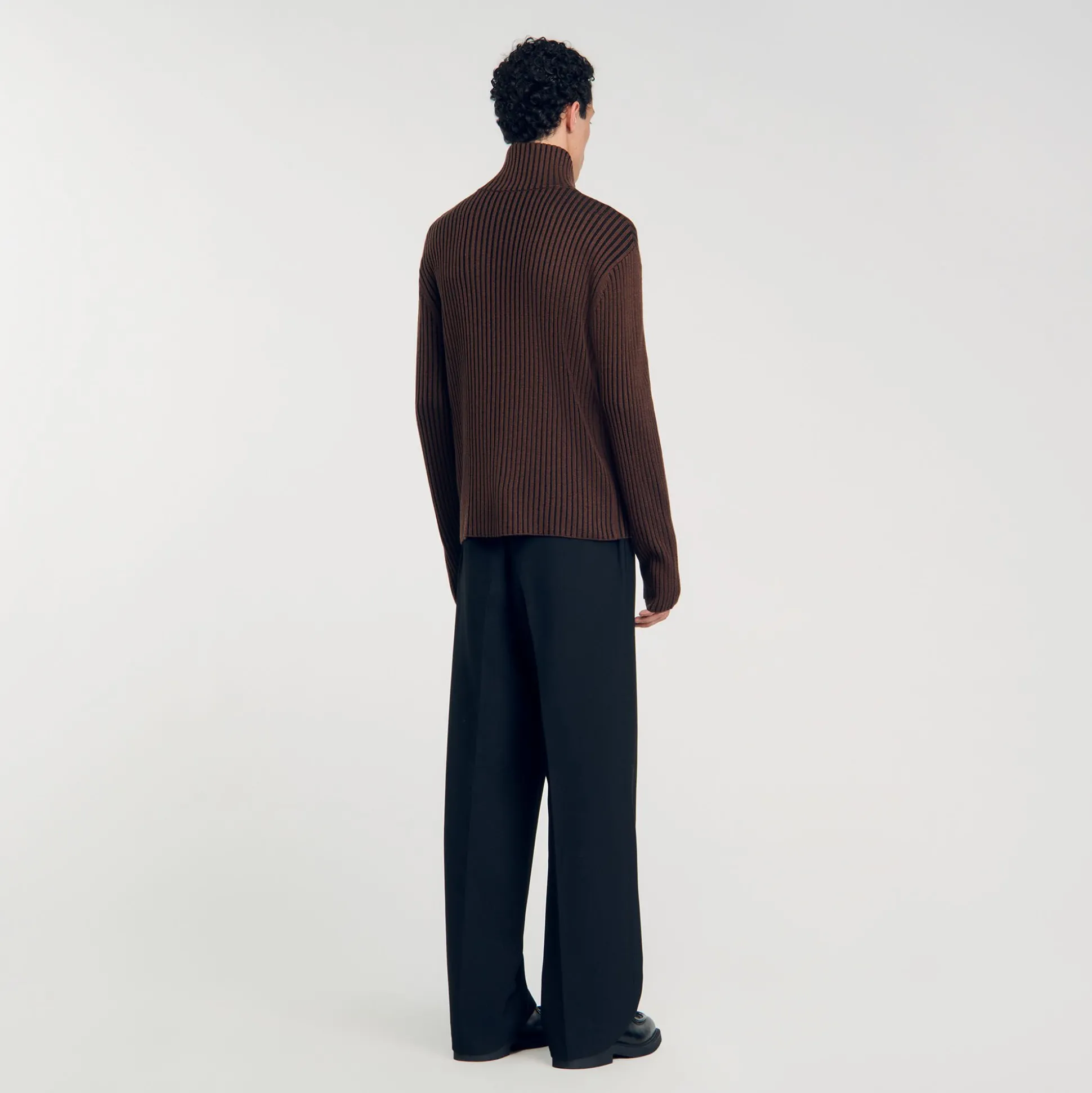 Cardigan Côtelé