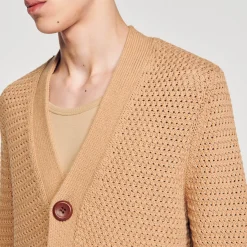 Cardigan En Maille Ajourée