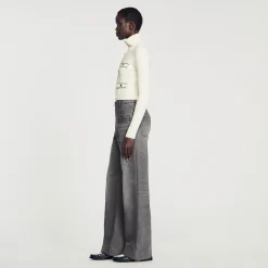 Cardigan En Maille Côtelée