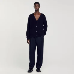 Cardigan En Maille Côtelée