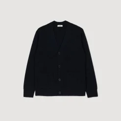 Cardigan En Maille Côtelée