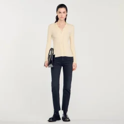 Cardigan En Viscose Certifiée
