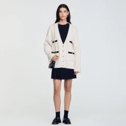 Cardigan Long En Laine