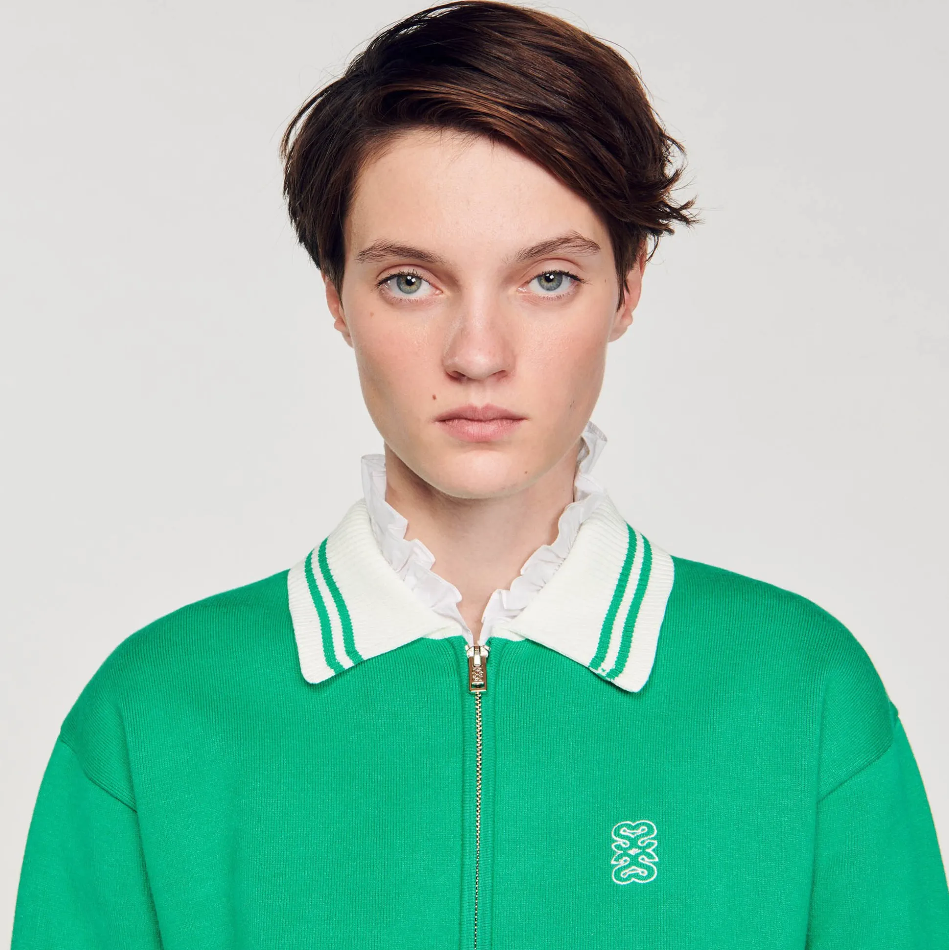 Cardigan Teddy Zippé