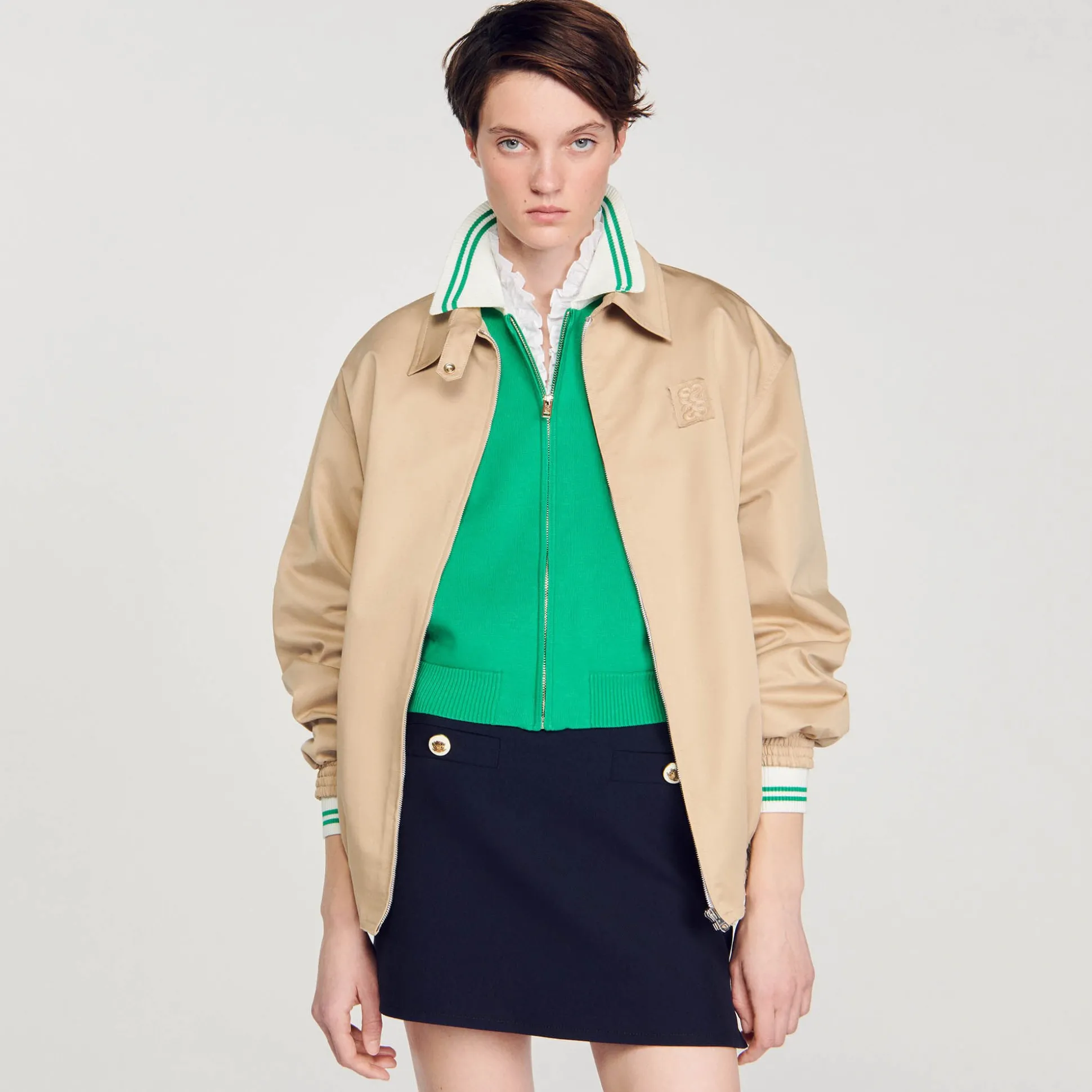 Cardigan Teddy Zippé