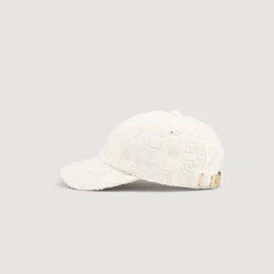 Casquette En Toile à Lettres Brodées