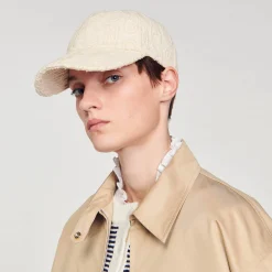 Casquette En Toile à Lettres Brodées