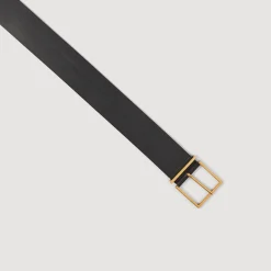 Ceinture Large En Cuir