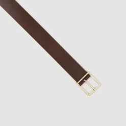 Ceinture Large En Cuir