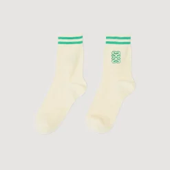 Chaussettes Brodées
