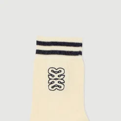 Chaussettes Brodées