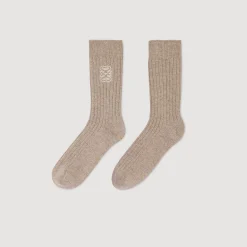 Chaussettes Brodées