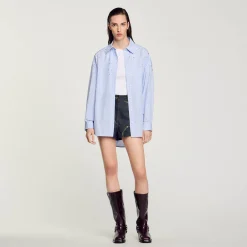 Chemise à Carreaux Ornée De Studs