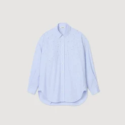 Chemise à Carreaux Ornée De Studs