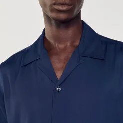 Chemise à Col Requin