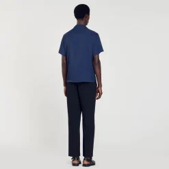 Chemise à Col Requin