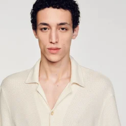 Chemise à Col Requin