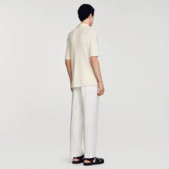 Chemise à Col Requin